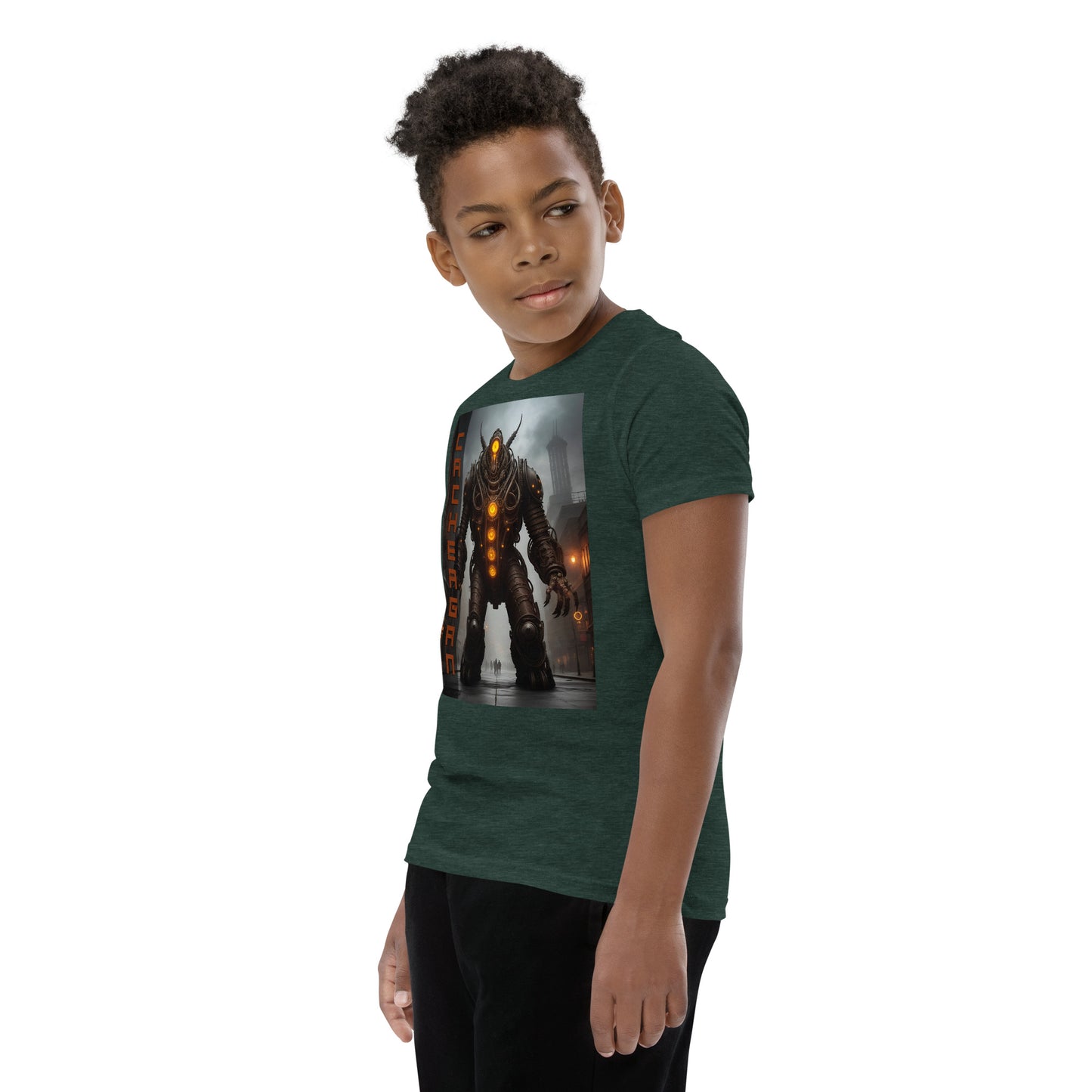 T-shirt a maniche corte per ragazzi. Collezione - Cachergan, Design - ANDRBEL STUDIO