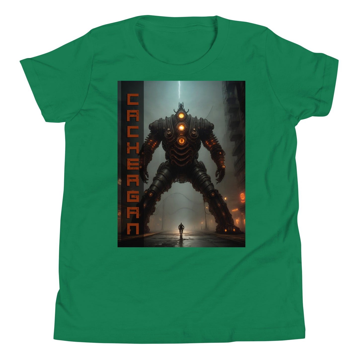 T-shirt a maniche corte per ragazzi. Collezione - Cachergan, Design - ANDRBEL STUDIO