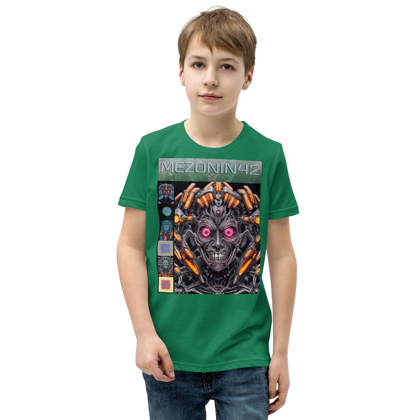 Youth Short Sleeve T-Shirt. Collection - MEZONIN 42, Design - ANDRBEL STUDIO