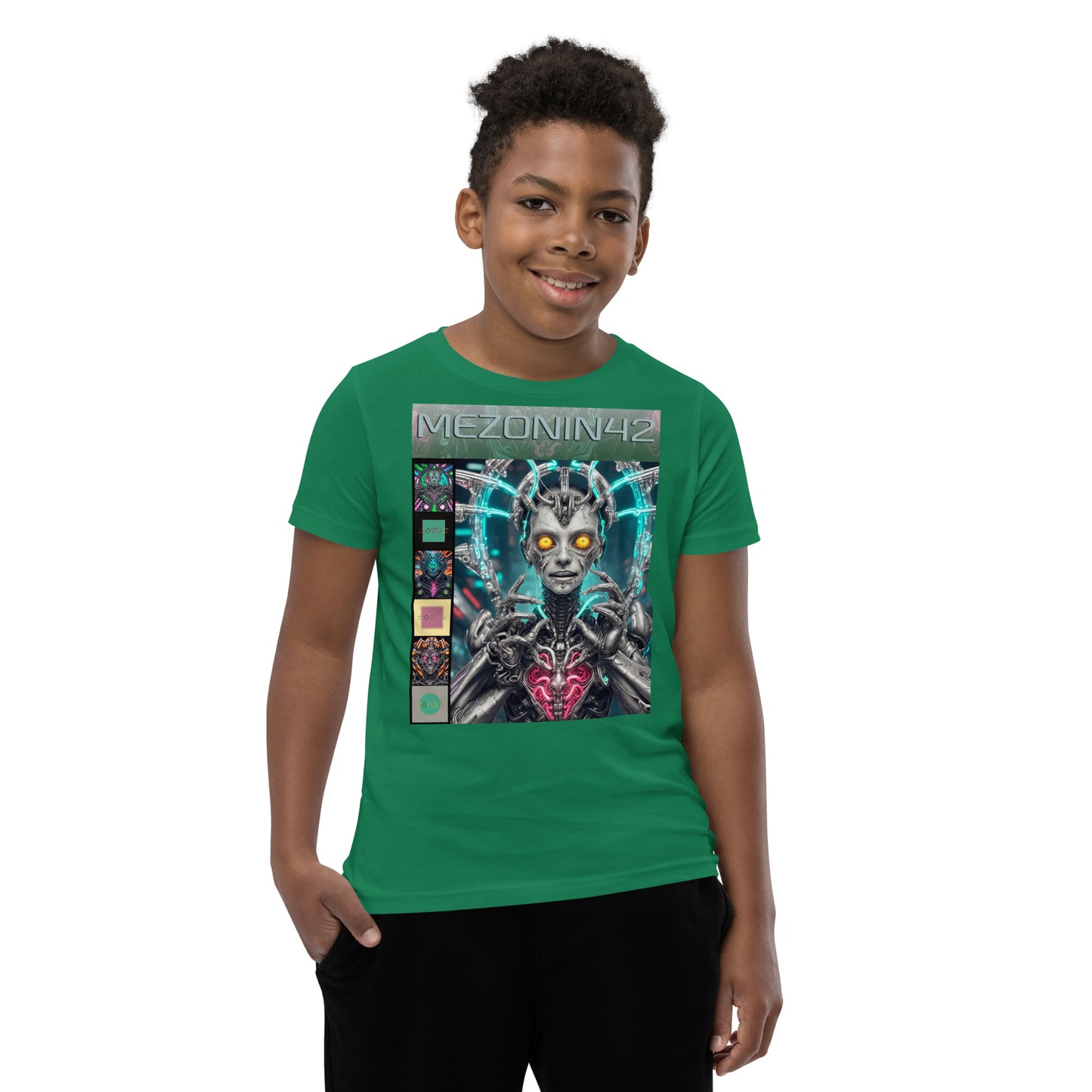 Youth Short Sleeve T-Shirt. Collection - MEZONIN 42, Design - ANDRBEL STUDIO
