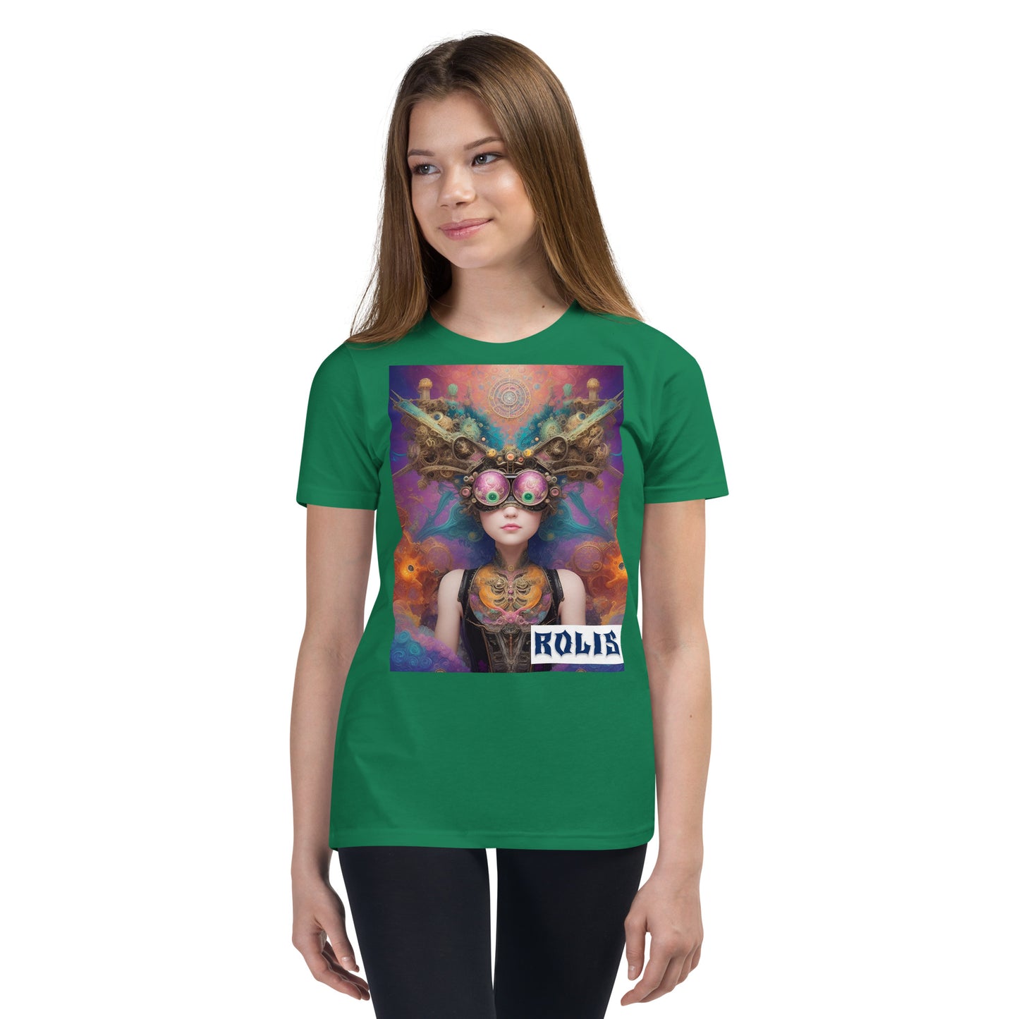 Youth Short Sleeve T-Shirt. Collection - ROLIS, Design - ANDRBEL STUDIO