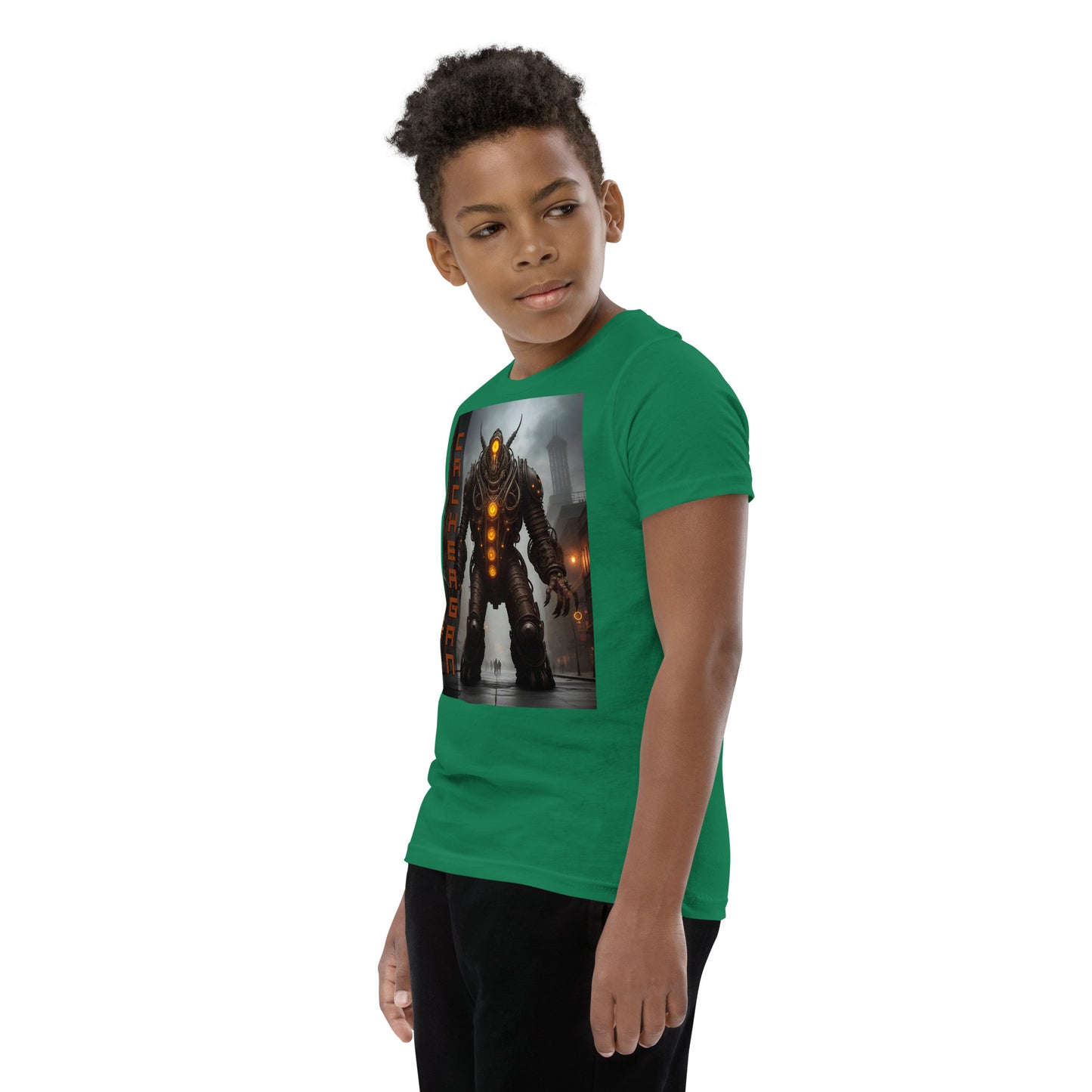 T-shirt a maniche corte per ragazzi. Collezione - Cachergan, Design - ANDRBEL STUDIO
