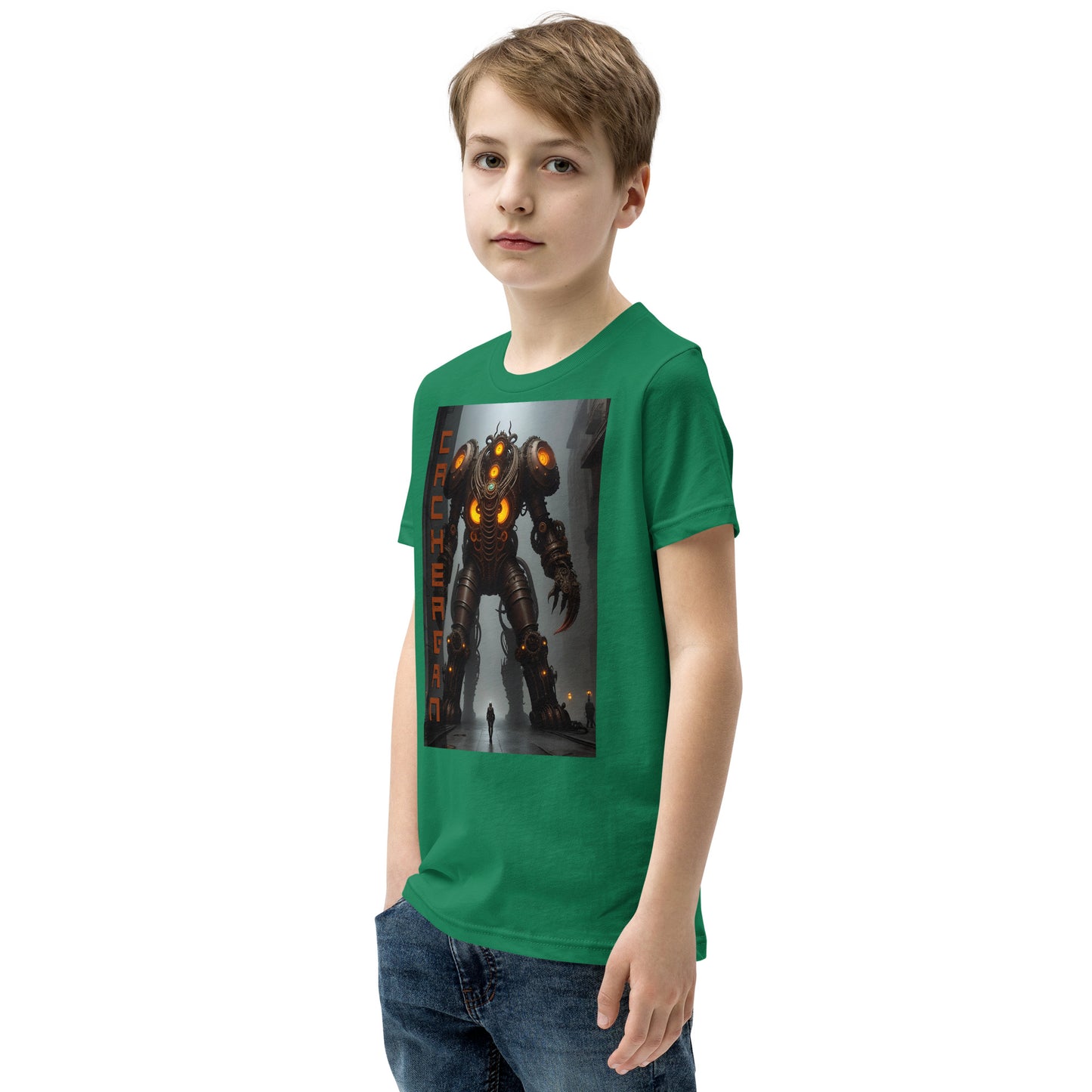T-shirt a maniche corte per ragazzi. Collezione - Cachergan, Design - ANDRBEL STUDIO