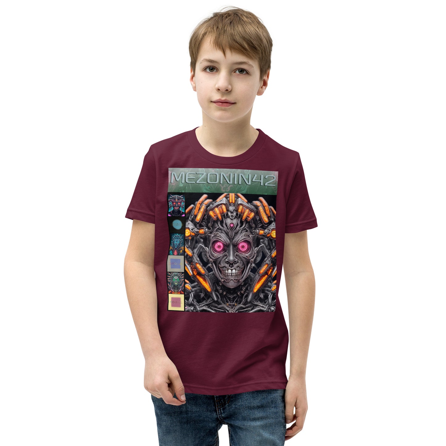Youth Short Sleeve T-Shirt. Collection - MEZONIN 42, Design - ANDRBEL STUDIO