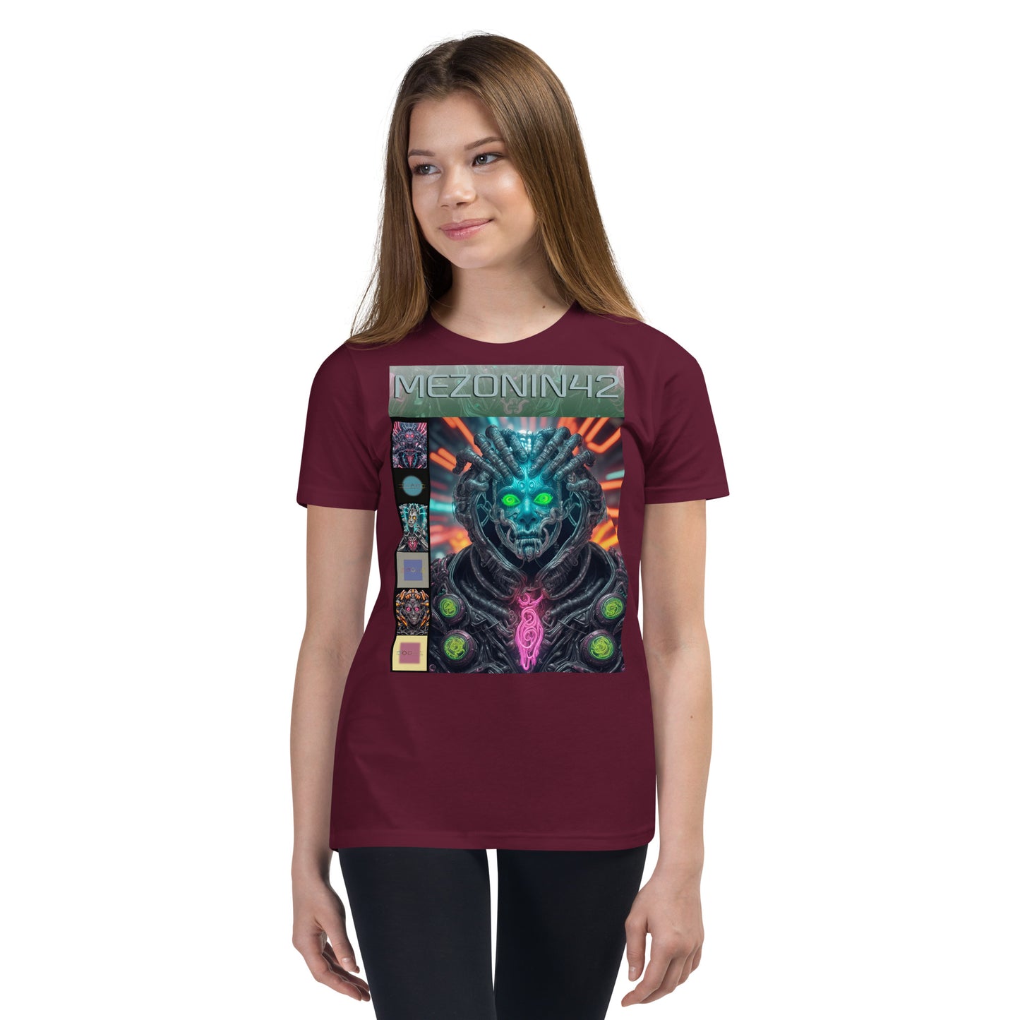 Youth Short Sleeve T-Shirt. Collection - MEZONIN 42, Design - ANDRBEL STUDIO