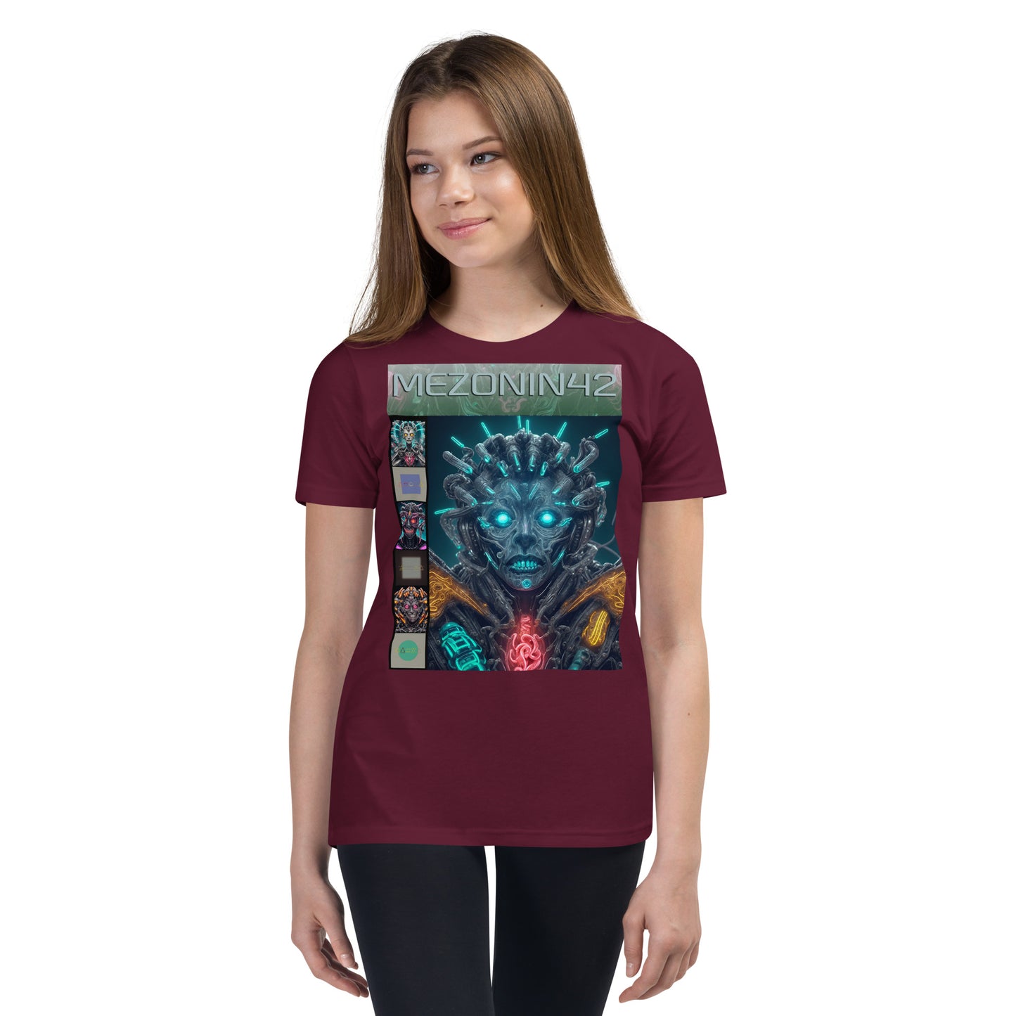 Youth Short Sleeve T-Shirt. Collection - MEZONIN 42, Design - ANDRBEL STUDIO