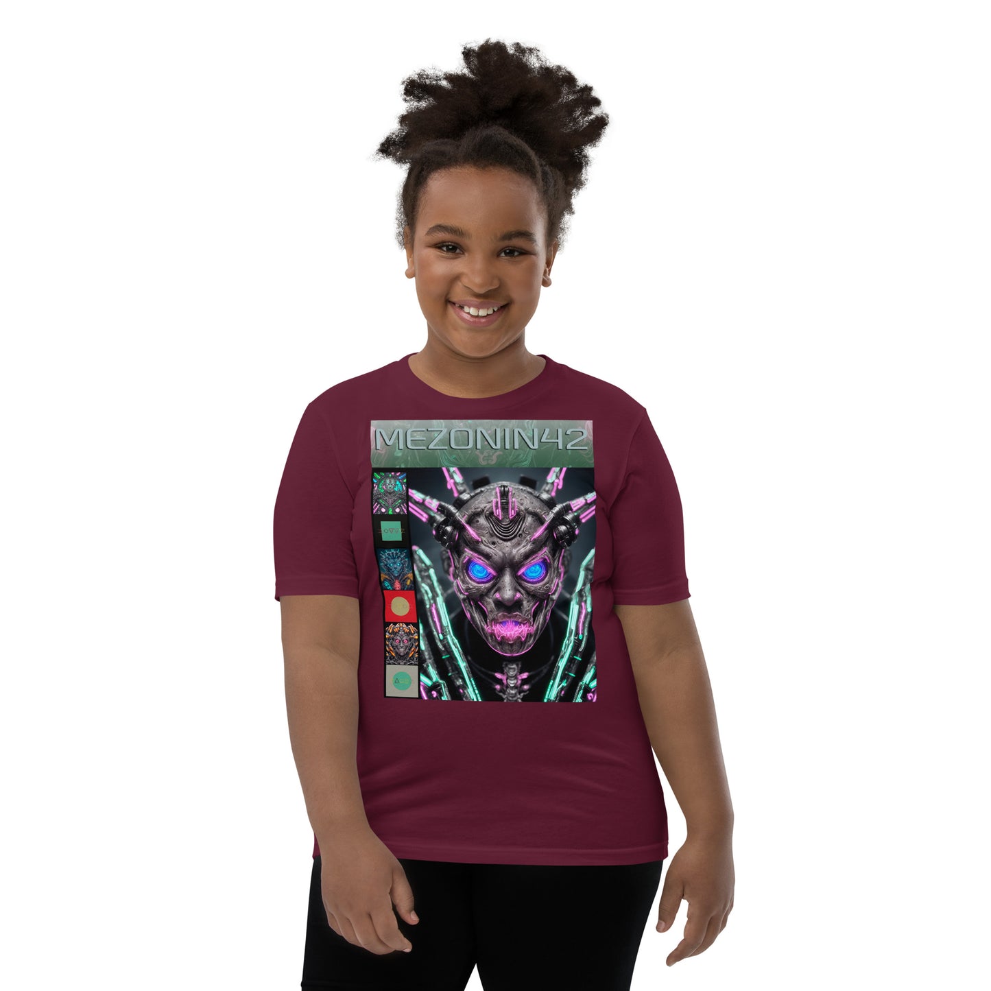 Youth Short Sleeve T-Shirt. Collection - MEZONIN 42, Design - ANDRBEL STUDIO