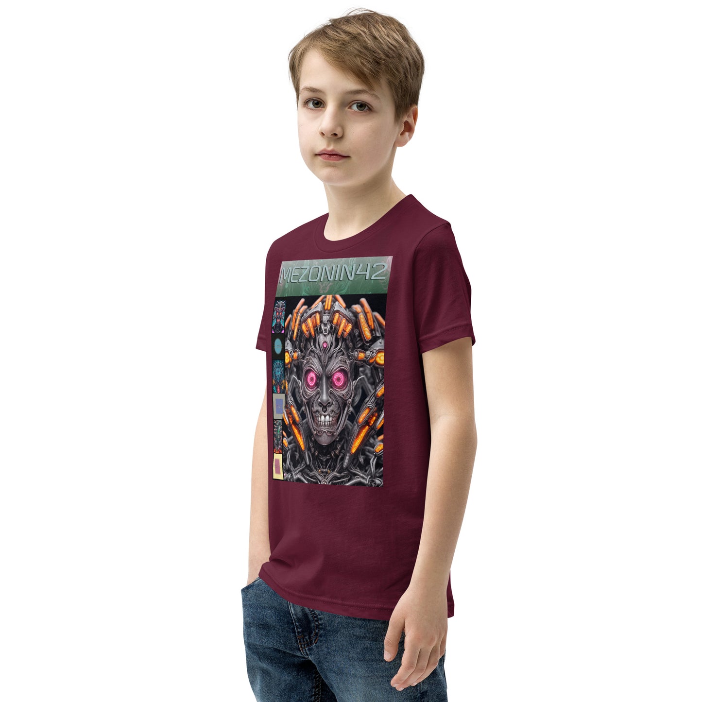 Youth Short Sleeve T-Shirt. Collection - MEZONIN 42, Design - ANDRBEL STUDIO
