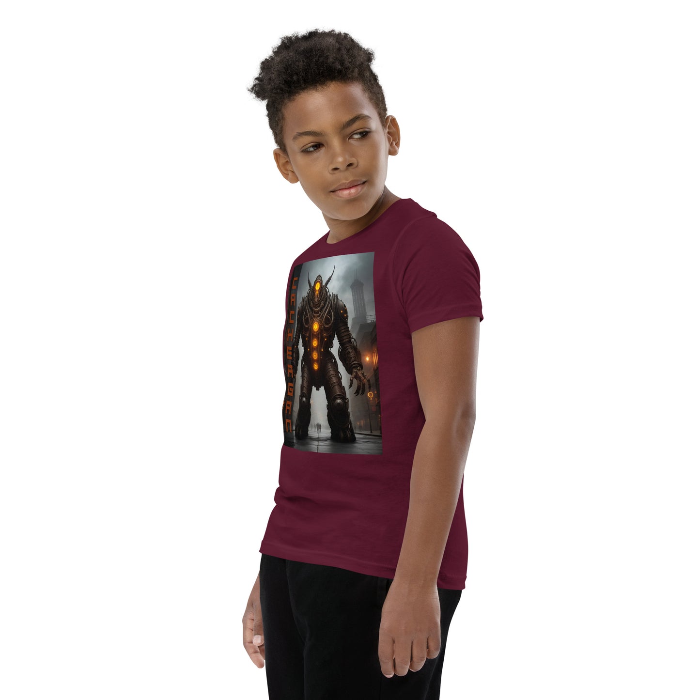 T-shirt a maniche corte per ragazzi. Collezione - Cachergan, Design - ANDRBEL STUDIO