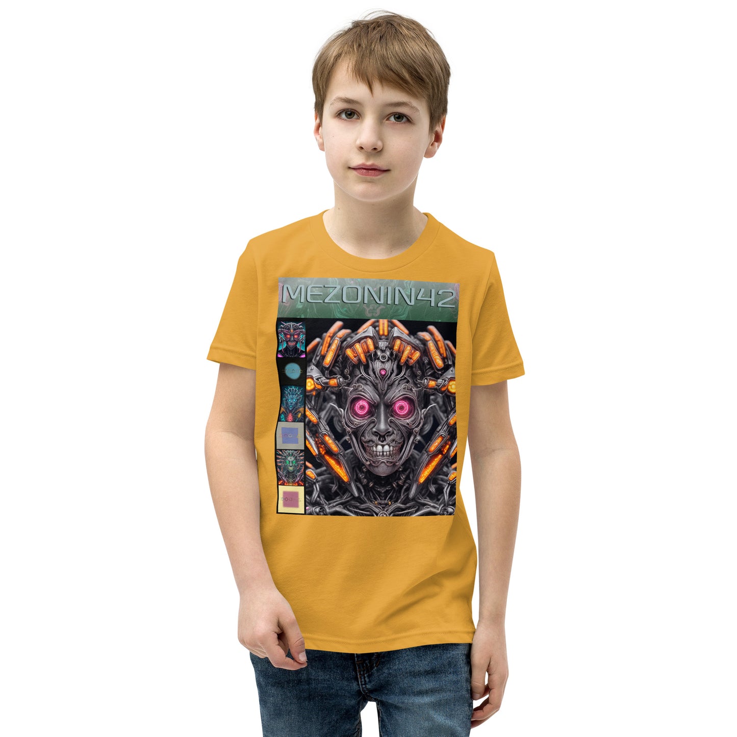Youth Short Sleeve T-Shirt. Collection - MEZONIN 42, Design - ANDRBEL STUDIO
