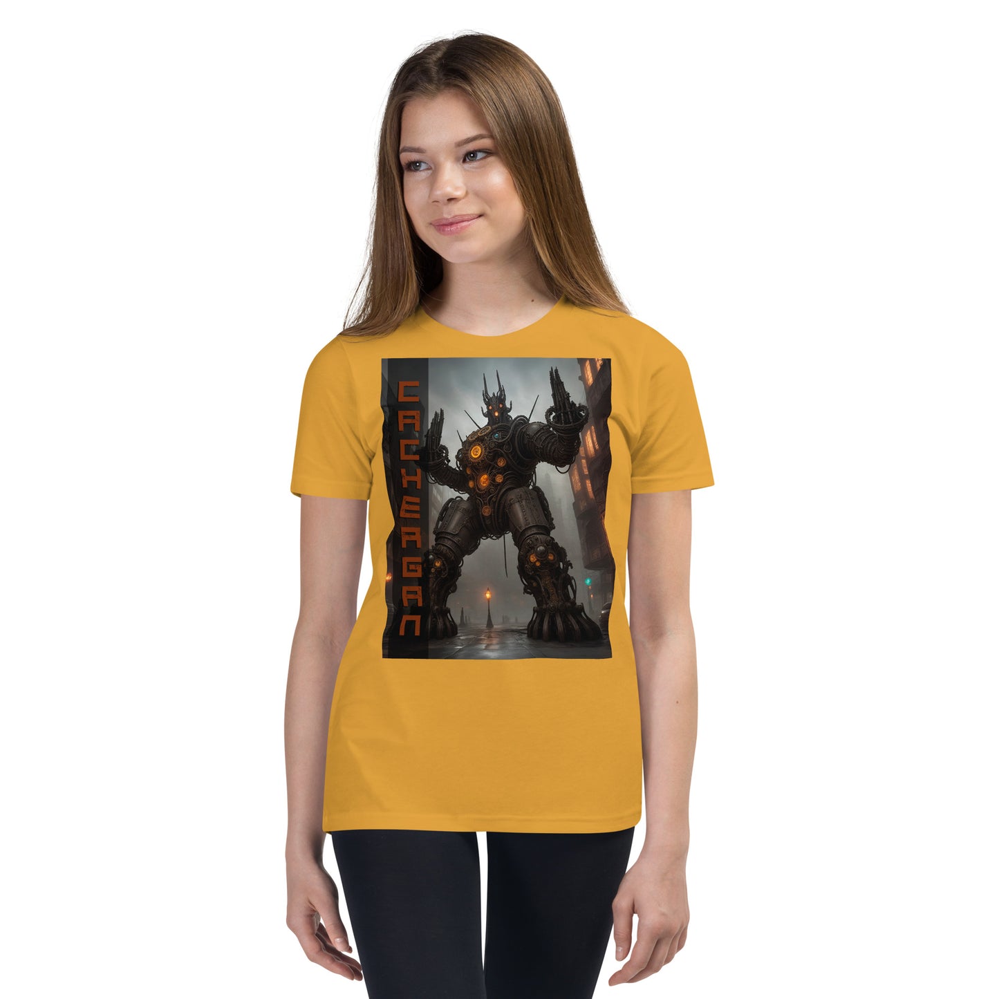 T-shirt a maniche corte per ragazzi. Collezione - Cachergan, Design - ANDRBEL STUDIO