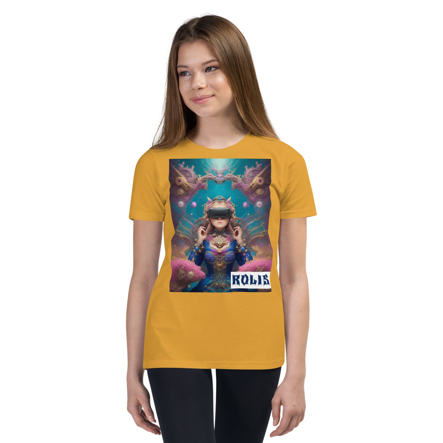 Youth Short Sleeve T-Shirt. Collection - ROLIS, Design - ANDRBEL STUDIO