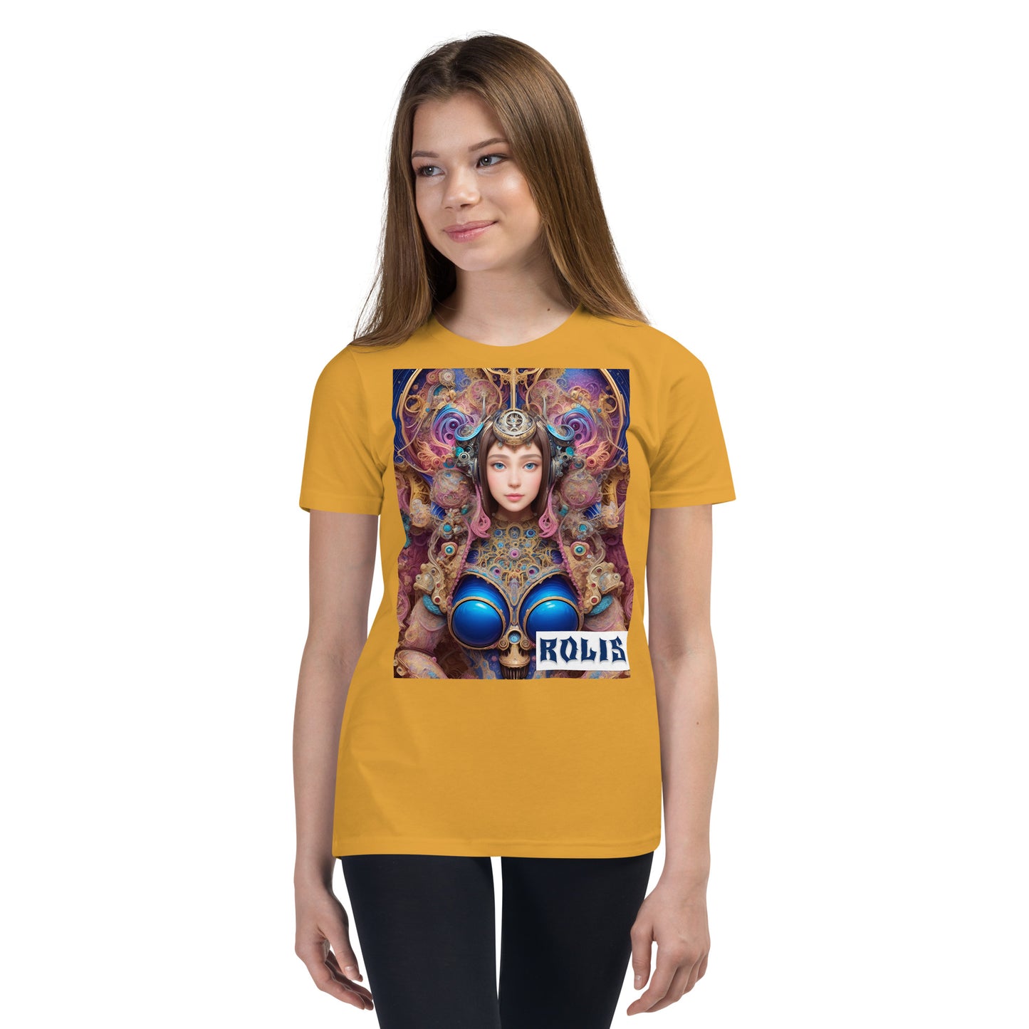 Youth Short Sleeve T-Shirt. Collection - ROLIS, Design - ANDRBEL STUDIO