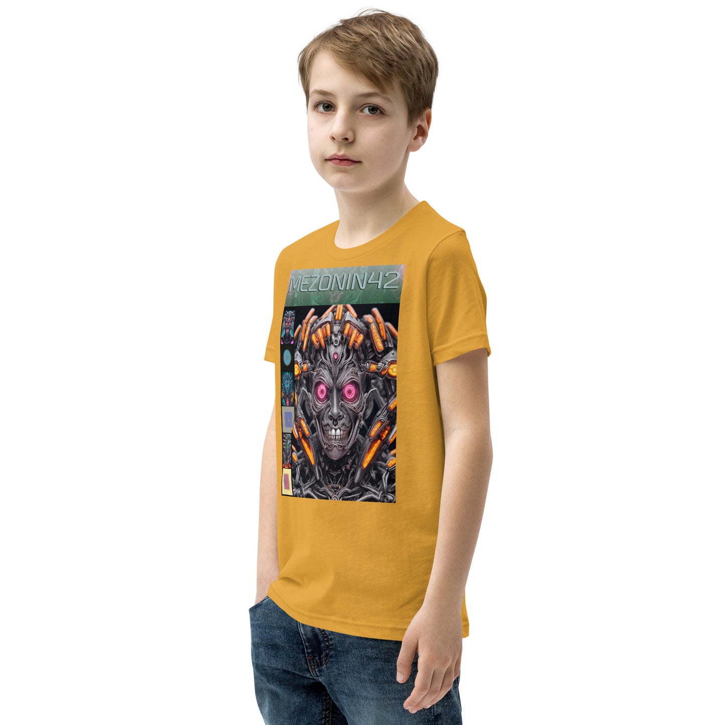 Youth Short Sleeve T-Shirt. Collection - MEZONIN 42, Design - ANDRBEL STUDIO