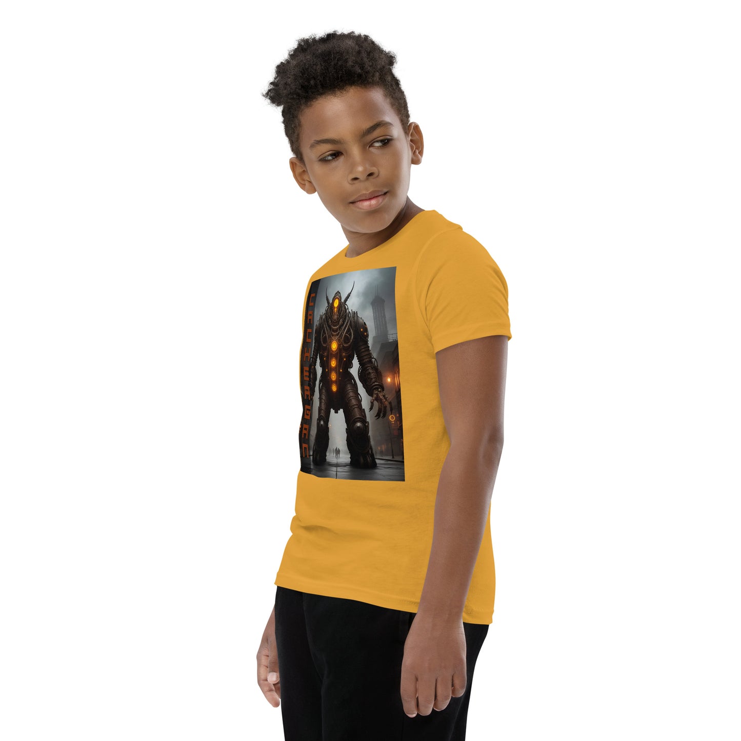 T-shirt a maniche corte per ragazzi. Collezione - Cachergan, Design - ANDRBEL STUDIO