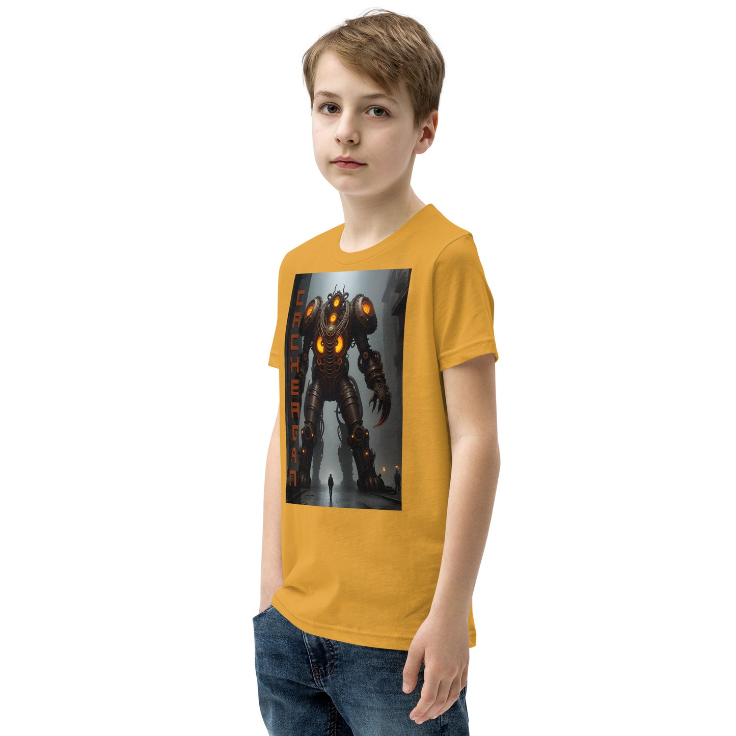 T-shirt a maniche corte per ragazzi. Collezione - Cachergan, Design - ANDRBEL STUDIO