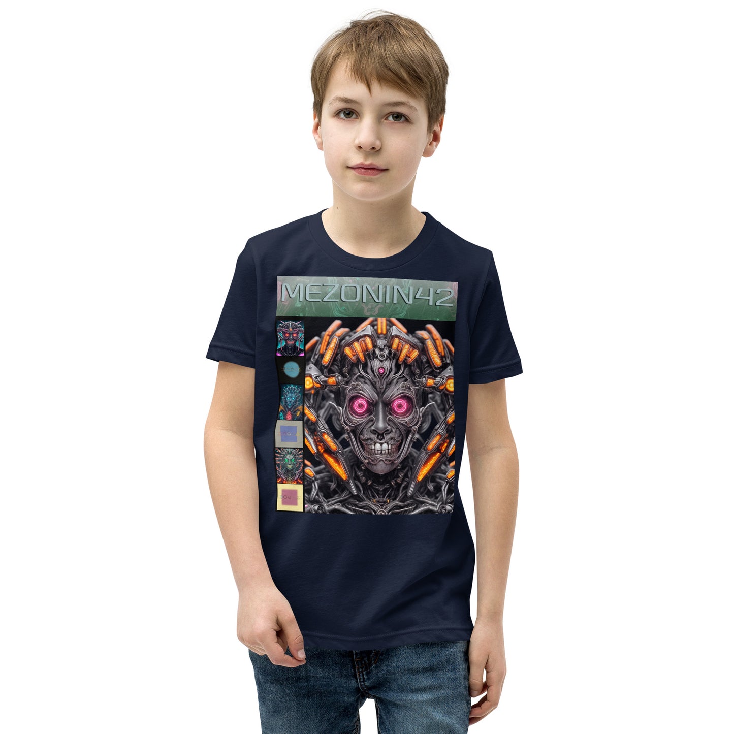 Youth Short Sleeve T-Shirt. Collection - MEZONIN 42, Design - ANDRBEL STUDIO