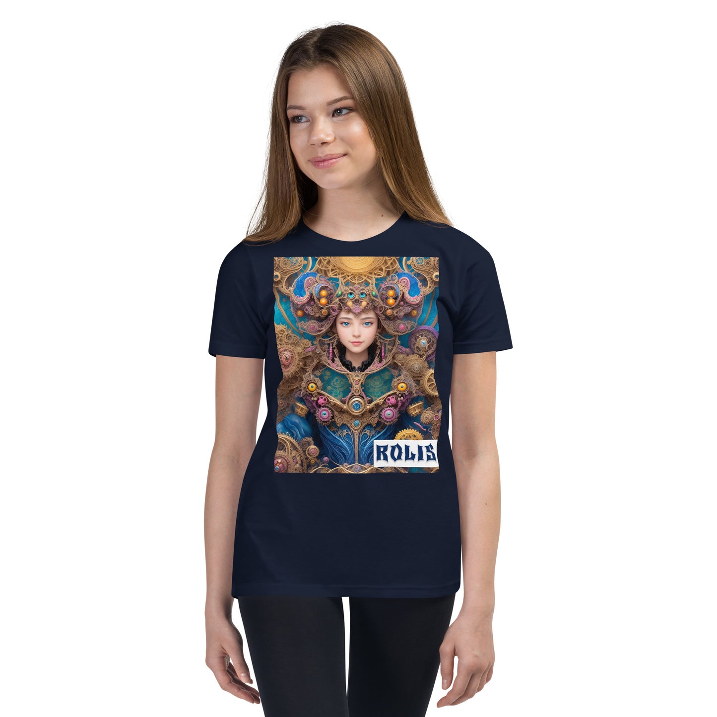 Youth Short Sleeve T-Shirt. Collection - ROLIS, Design - ANDRBEL STUDIO