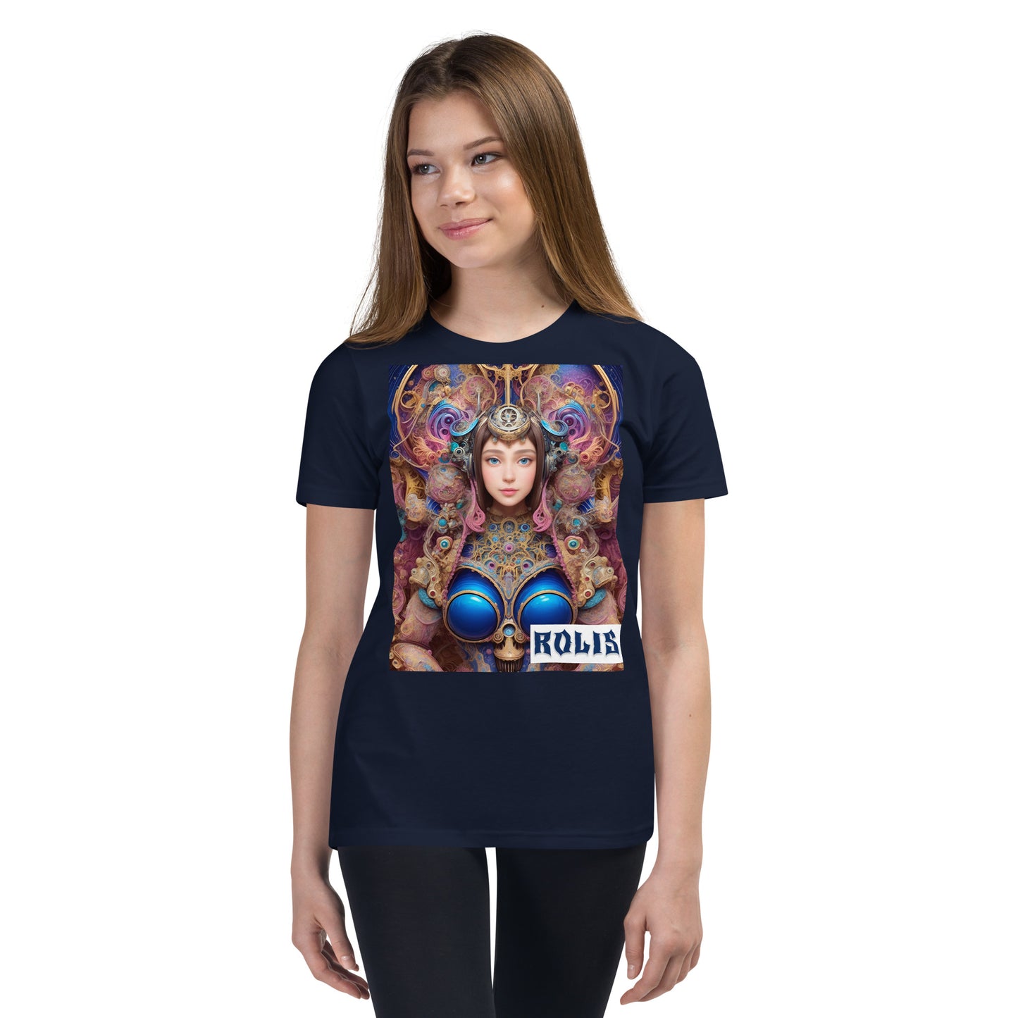 Youth Short Sleeve T-Shirt. Collection - ROLIS, Design - ANDRBEL STUDIO