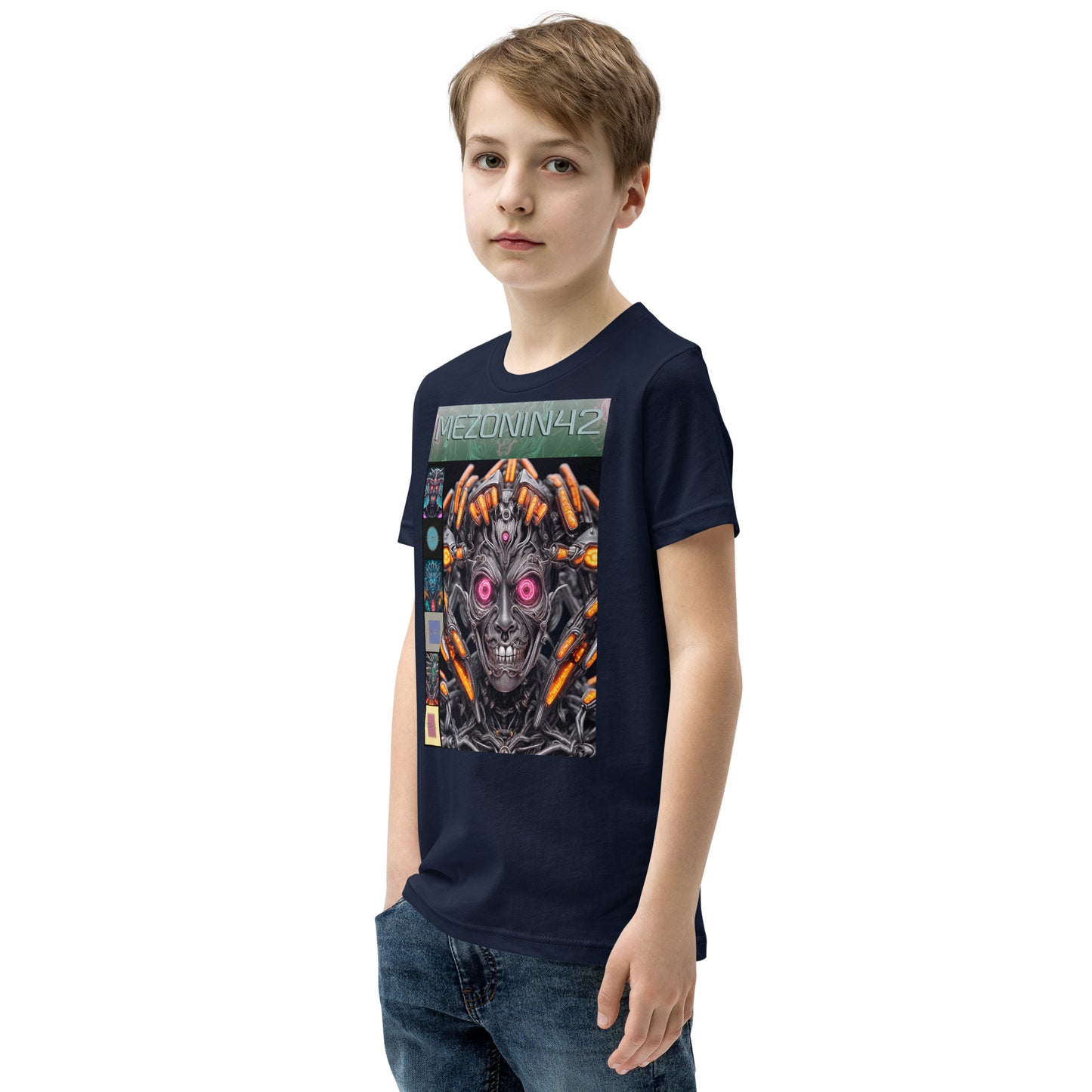 Youth Short Sleeve T-Shirt. Collection - MEZONIN 42, Design - ANDRBEL STUDIO
