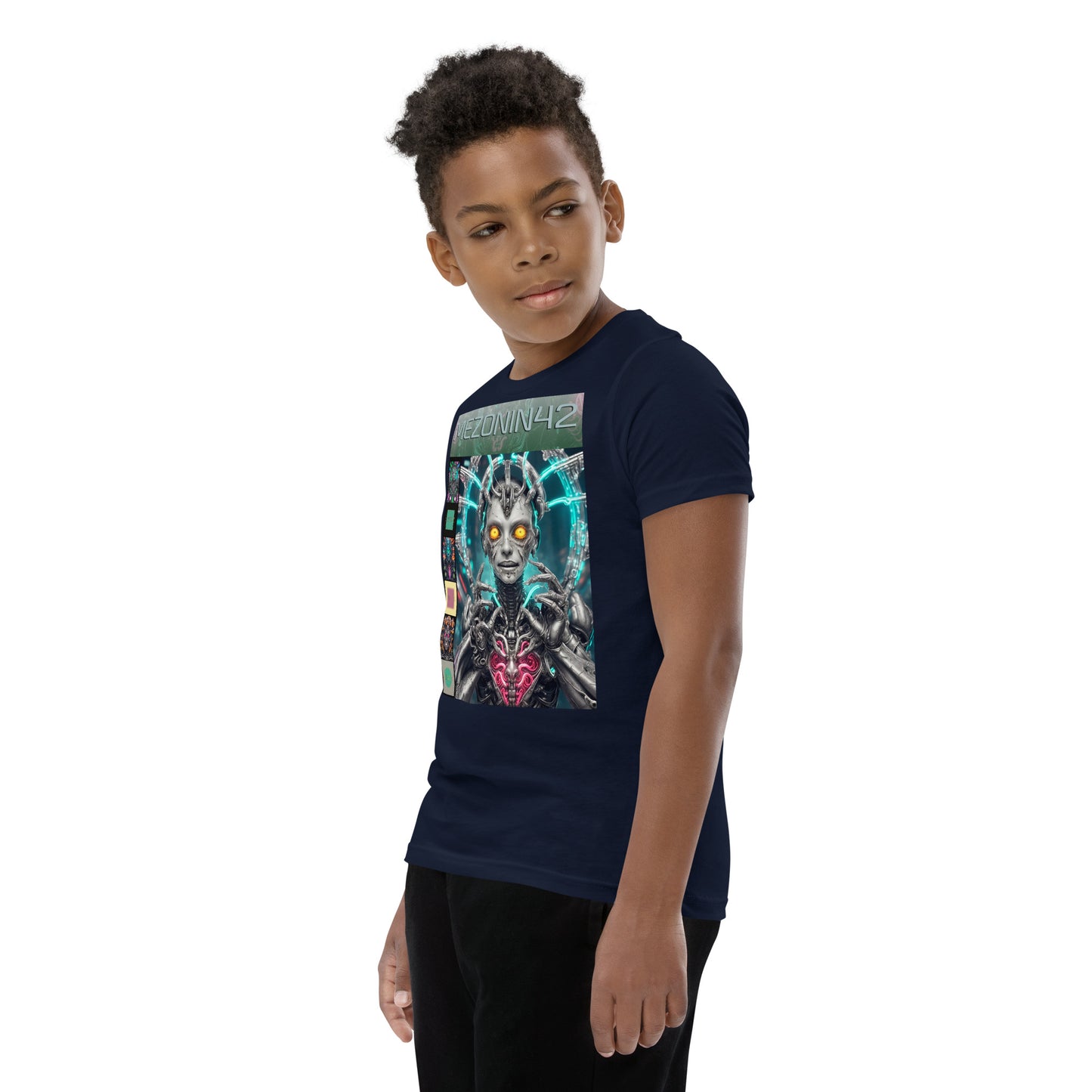 Youth Short Sleeve T-Shirt. Collection - MEZONIN 42, Design - ANDRBEL STUDIO