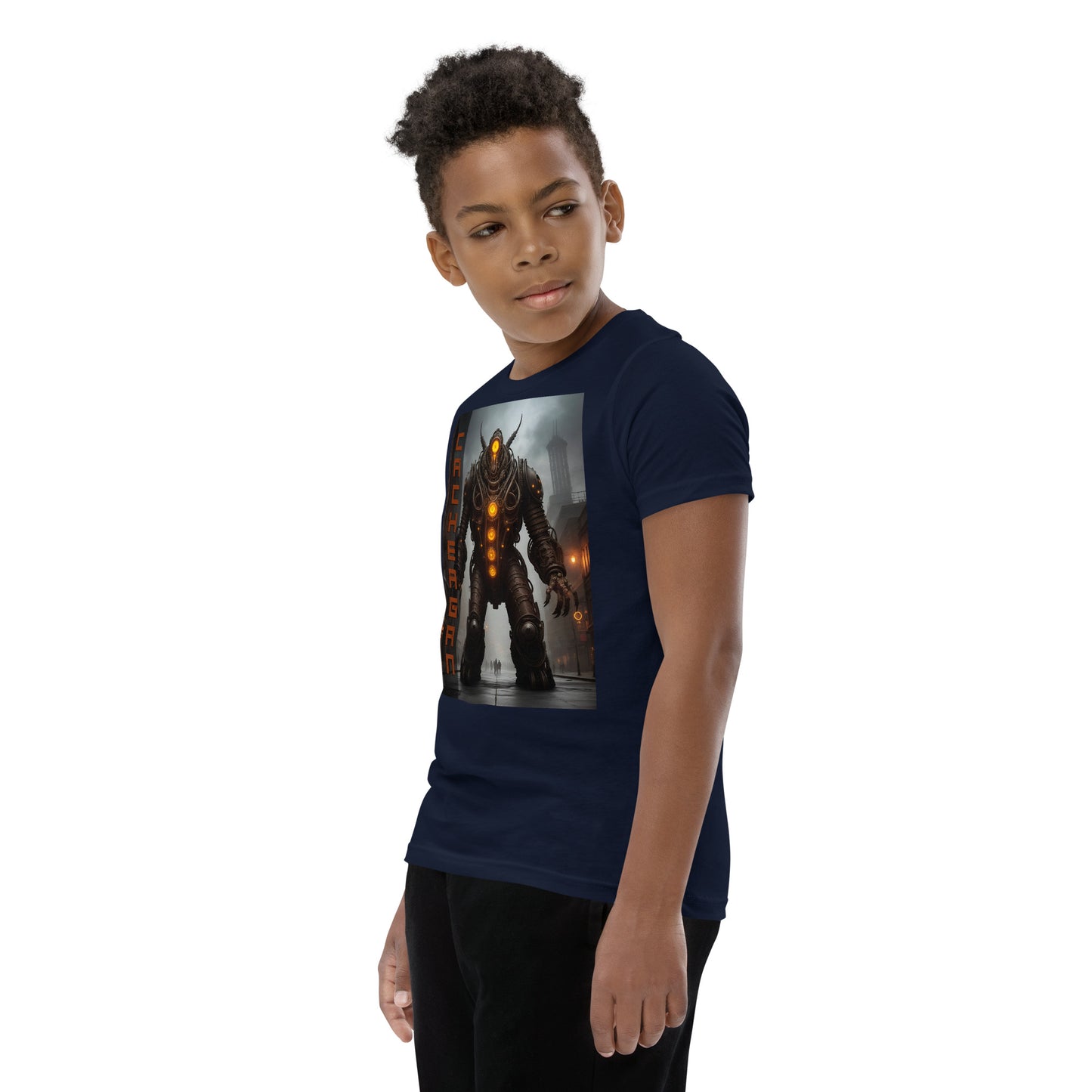 T-shirt a maniche corte per ragazzi. Collezione - Cachergan, Design - ANDRBEL STUDIO
