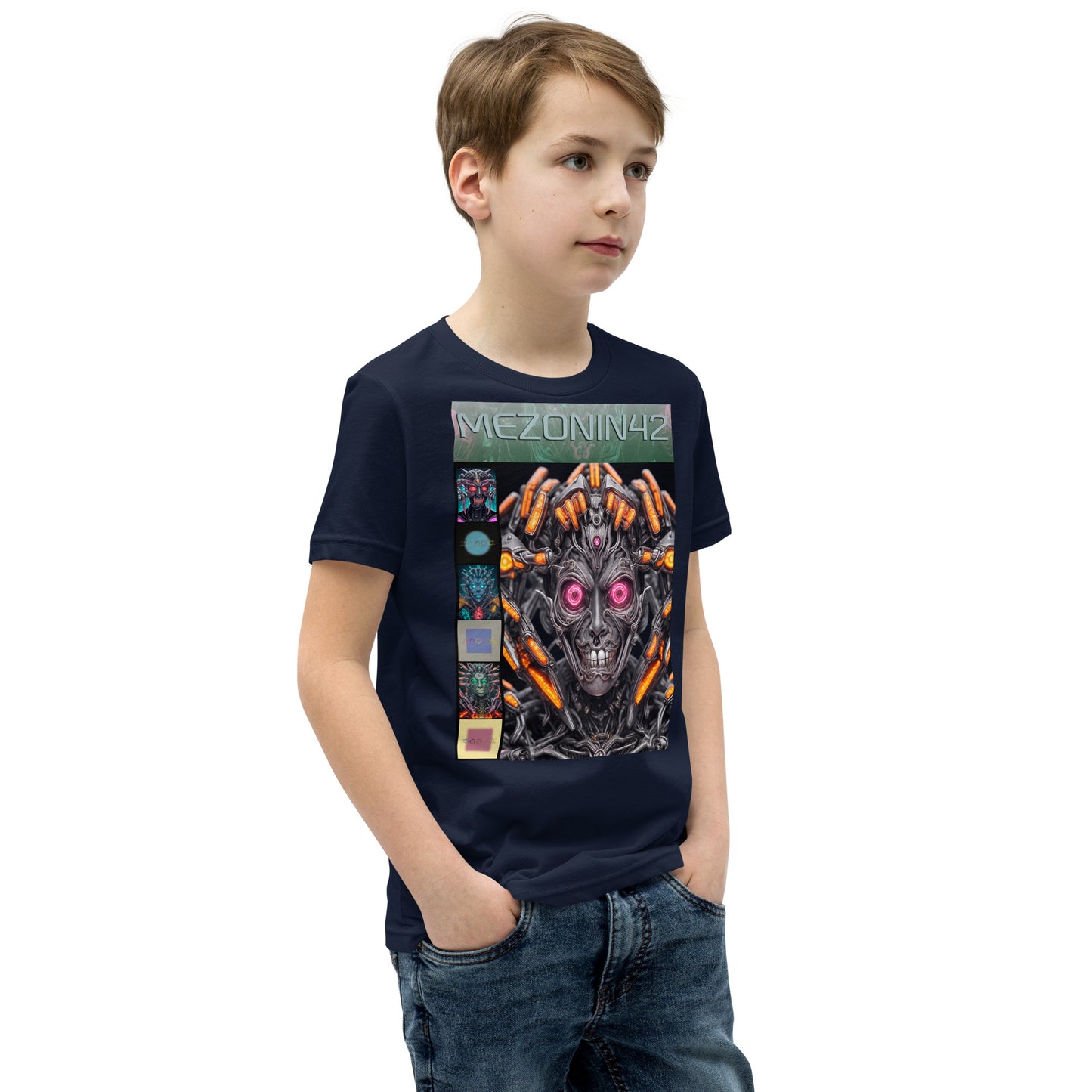Youth Short Sleeve T-Shirt. Collection - MEZONIN 42, Design - ANDRBEL STUDIO