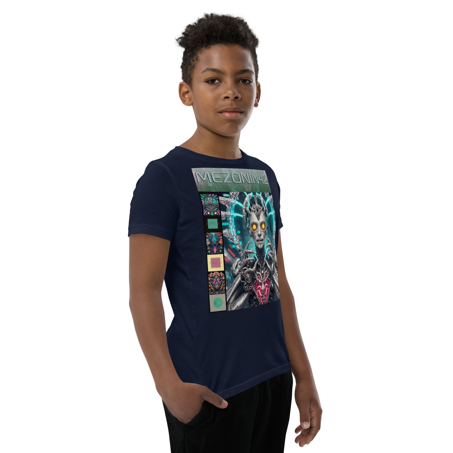Youth Short Sleeve T-Shirt. Collection - MEZONIN 42, Design - ANDRBEL STUDIO