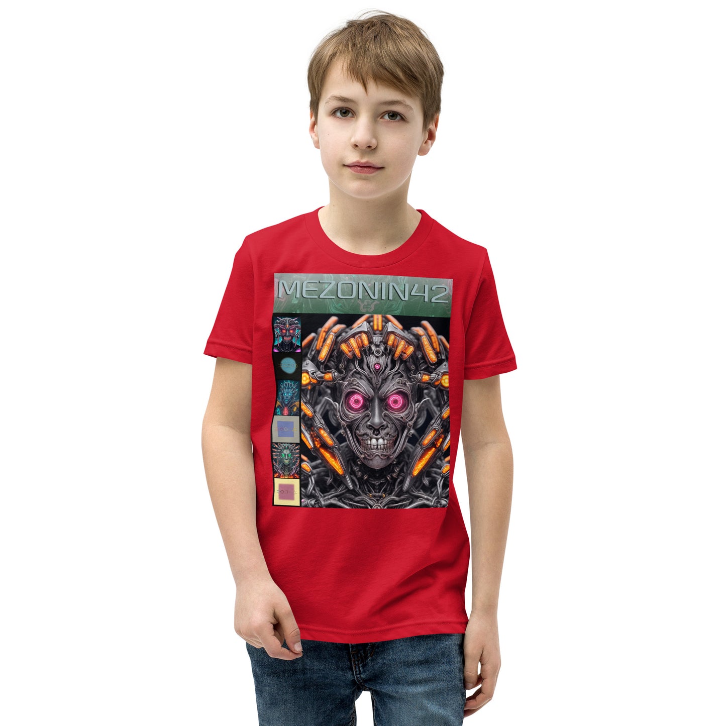 Youth Short Sleeve T-Shirt. Collection - MEZONIN 42, Design - ANDRBEL STUDIO