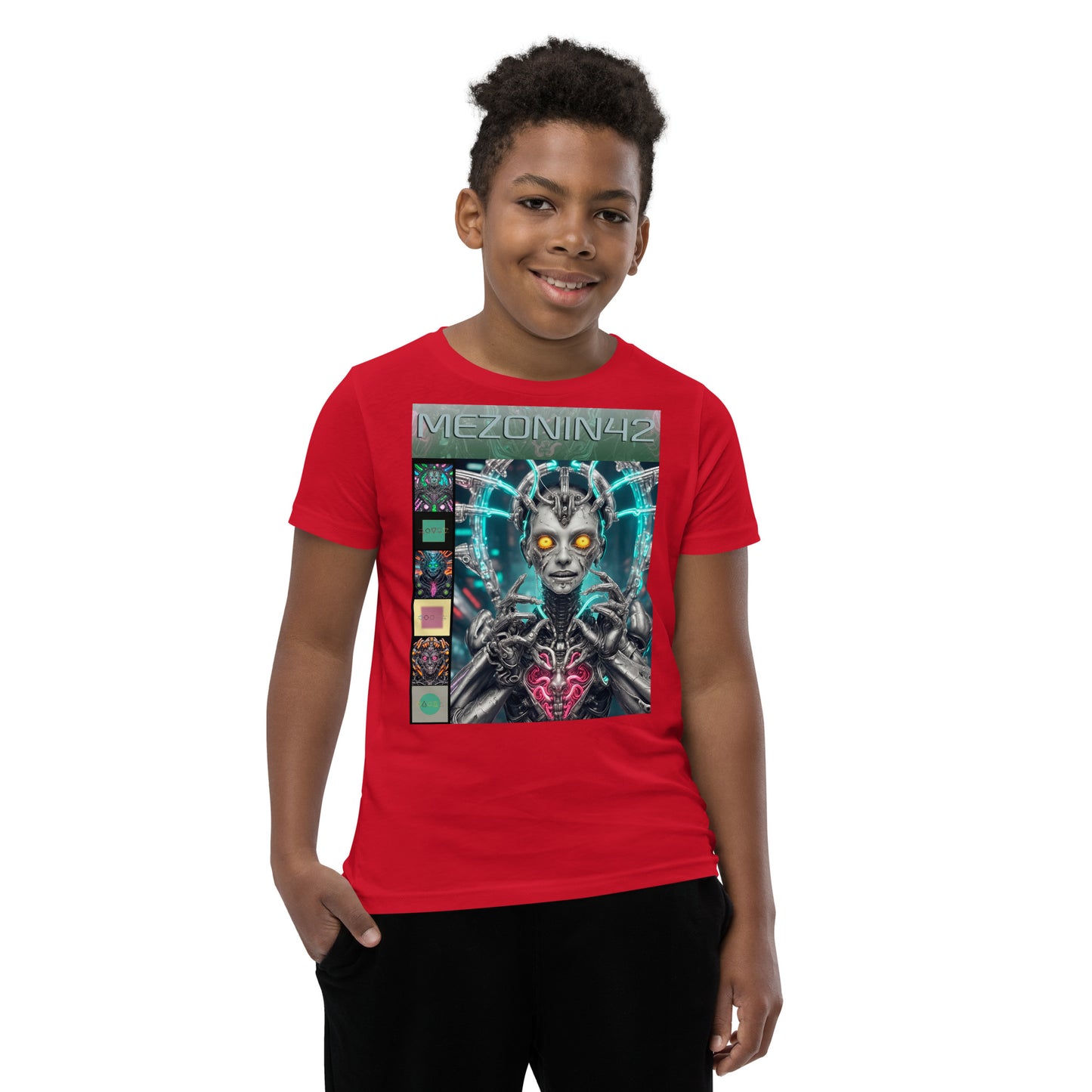 Youth Short Sleeve T-Shirt. Collection - MEZONIN 42, Design - ANDRBEL STUDIO