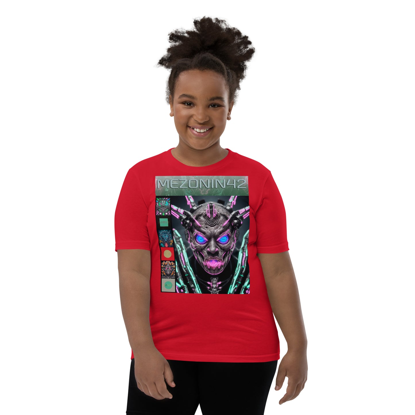 Youth Short Sleeve T-Shirt. Collection - MEZONIN 42, Design - ANDRBEL STUDIO