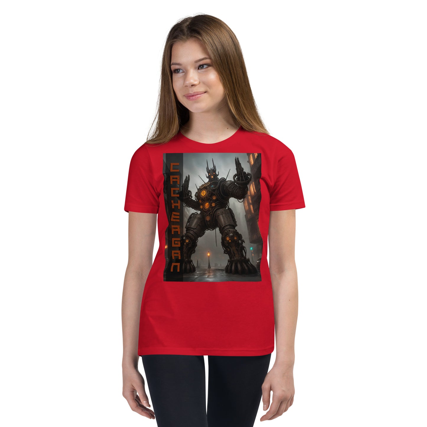 T-shirt a maniche corte per ragazzi. Collezione - Cachergan, Design - ANDRBEL STUDIO