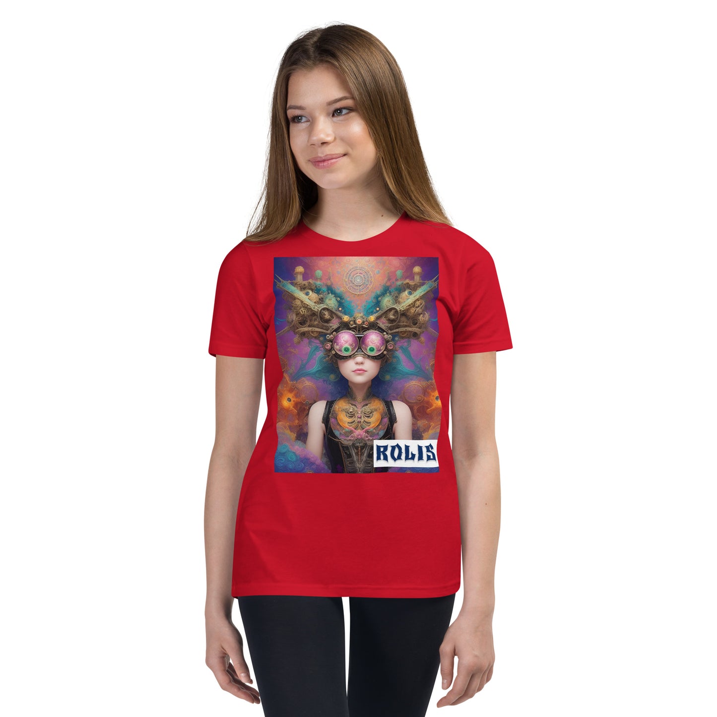 Youth Short Sleeve T-Shirt. Collection - ROLIS, Design - ANDRBEL STUDIO