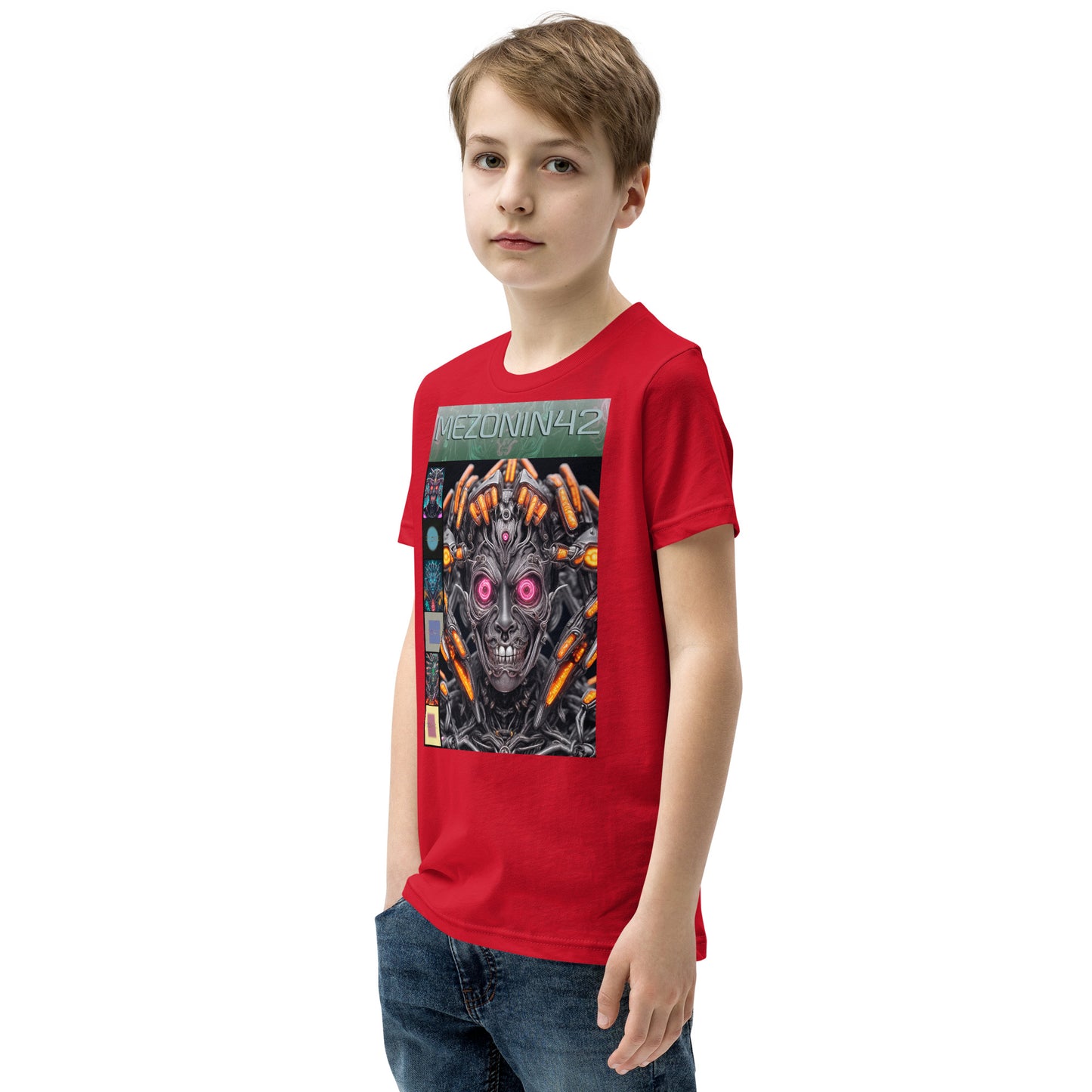 Youth Short Sleeve T-Shirt. Collection - MEZONIN 42, Design - ANDRBEL STUDIO
