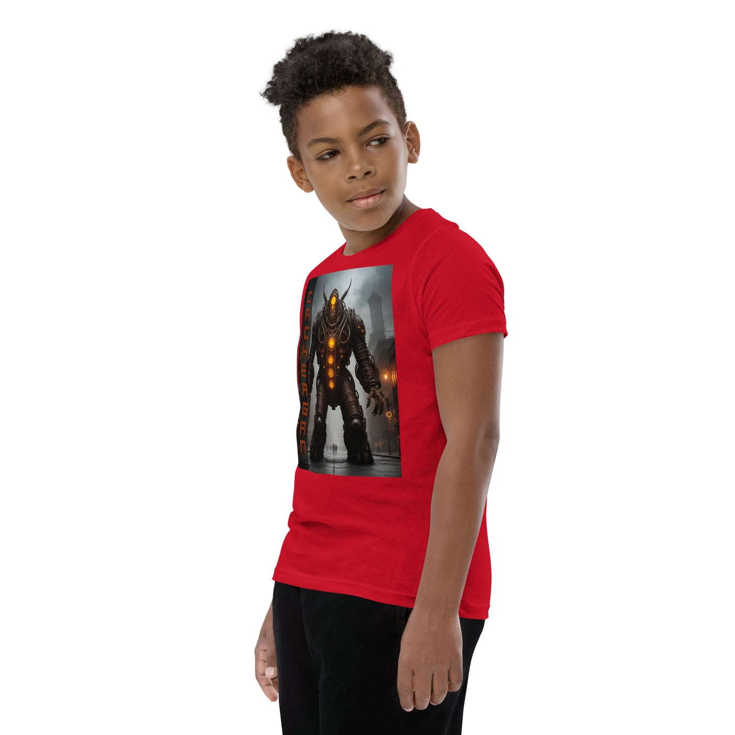 T-shirt a maniche corte per ragazzi. Collezione - Cachergan, Design - ANDRBEL STUDIO