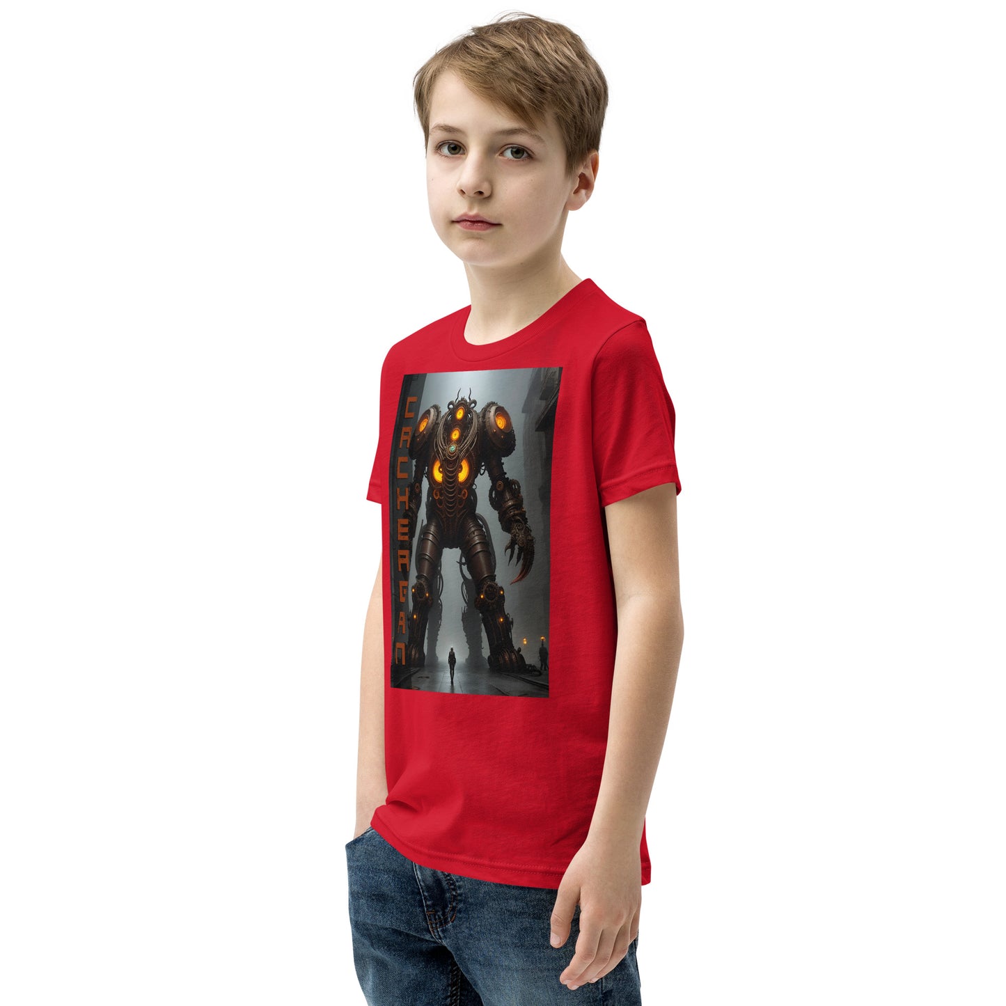 T-shirt a maniche corte per ragazzi. Collezione - Cachergan, Design - ANDRBEL STUDIO