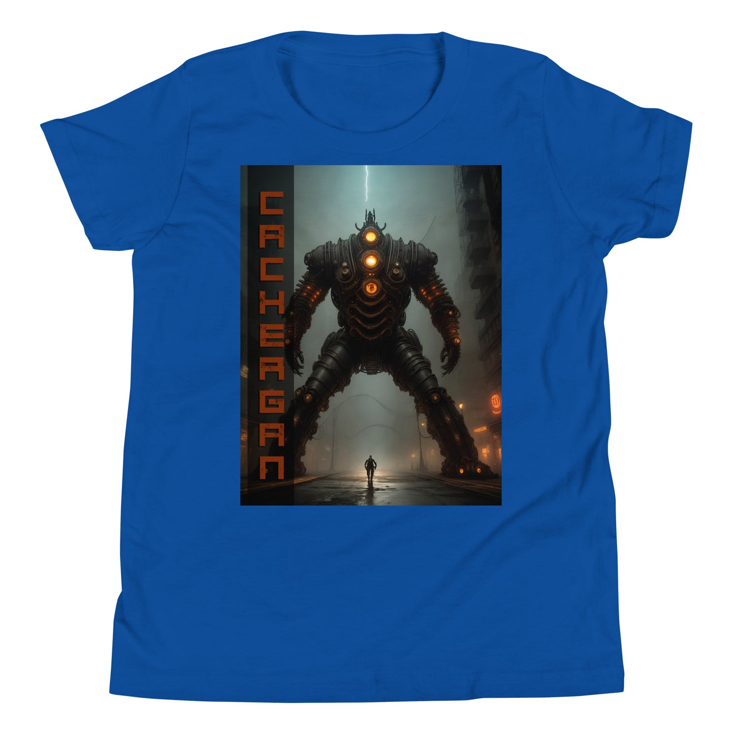 T-shirt a maniche corte per ragazzi. Collezione - Cachergan, Design - ANDRBEL STUDIO