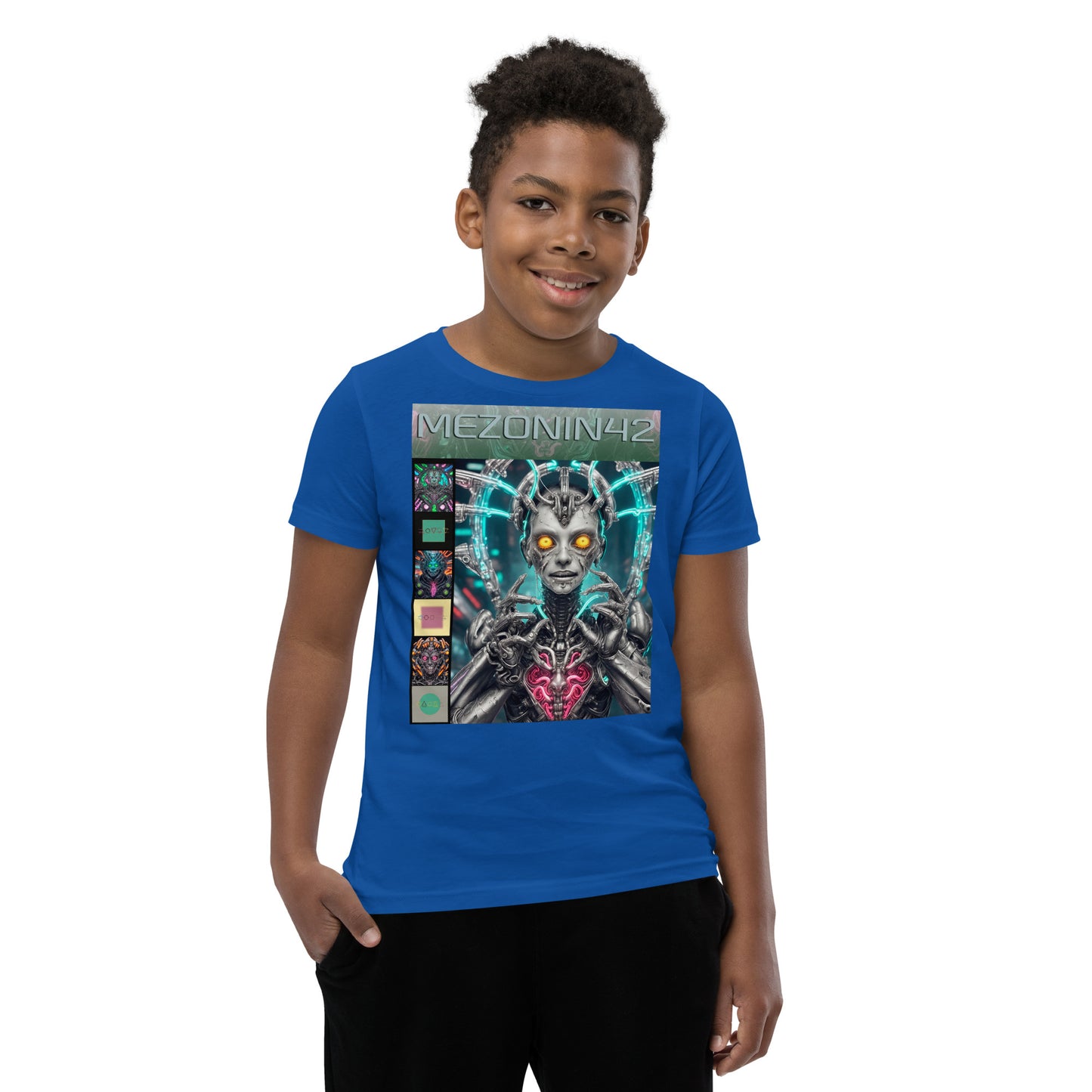 Youth Short Sleeve T-Shirt. Collection - MEZONIN 42, Design - ANDRBEL STUDIO