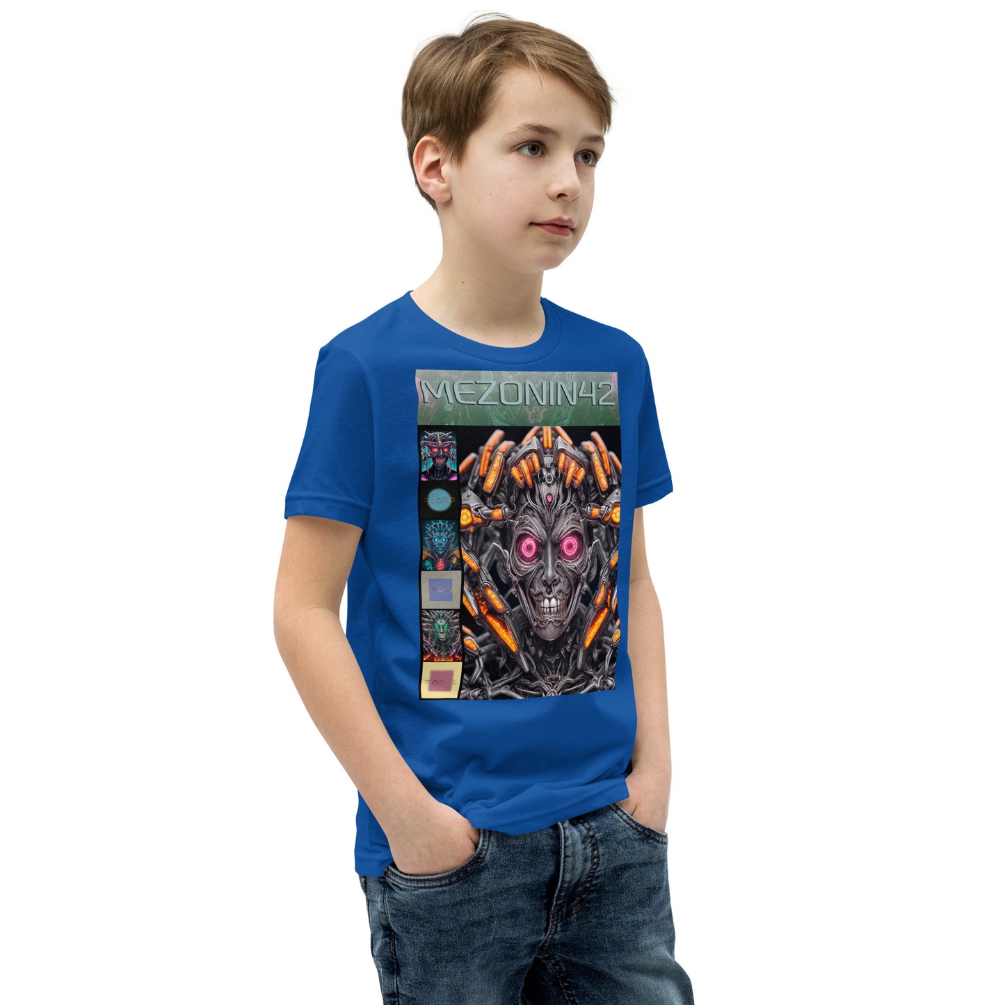 Youth Short Sleeve T-Shirt. Collection - MEZONIN 42, Design - ANDRBEL STUDIO