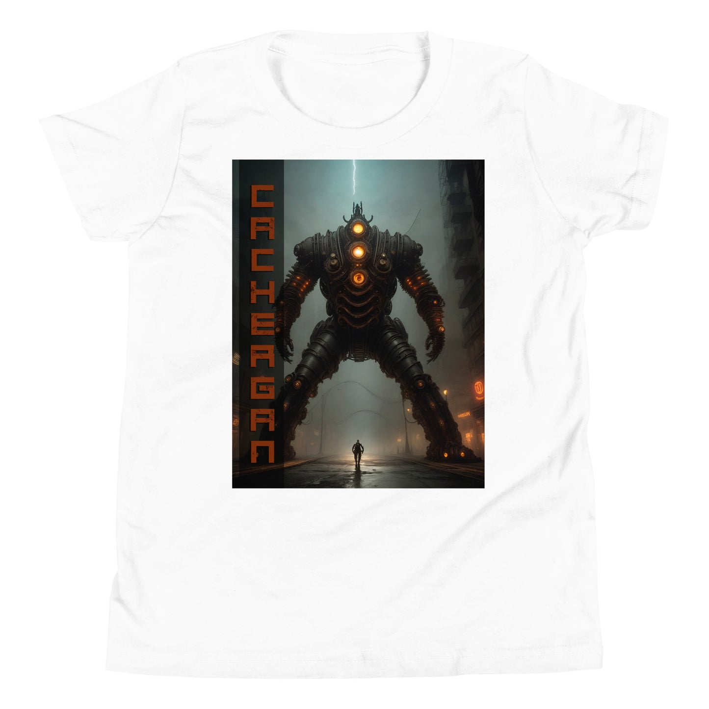 T-shirt a maniche corte per ragazzi. Collezione - Cachergan, Design - ANDRBEL STUDIO