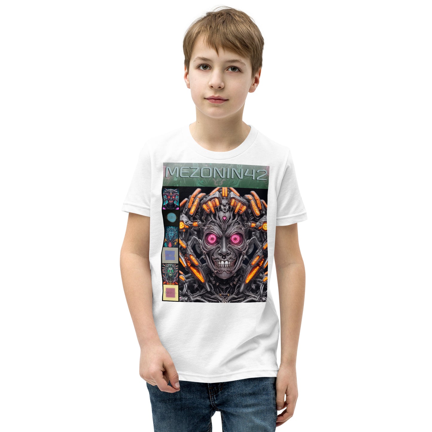 Youth Short Sleeve T-Shirt. Collection - MEZONIN 42, Design - ANDRBEL STUDIO