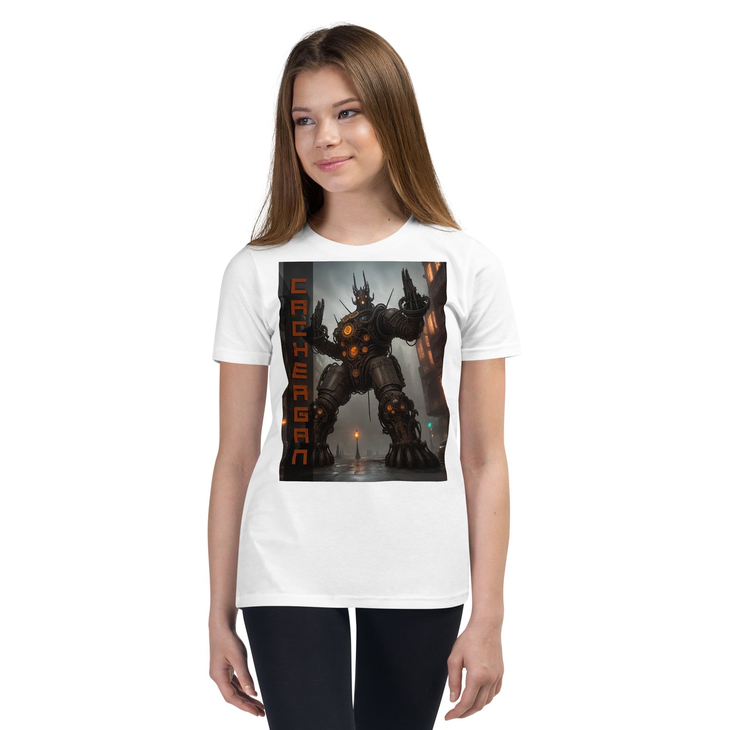 T-shirt a maniche corte per ragazzi. Collezione - Cachergan, Design - ANDRBEL STUDIO