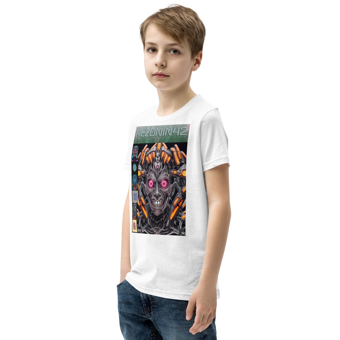 Youth Short Sleeve T-Shirt. Collection - MEZONIN 42, Design - ANDRBEL STUDIO