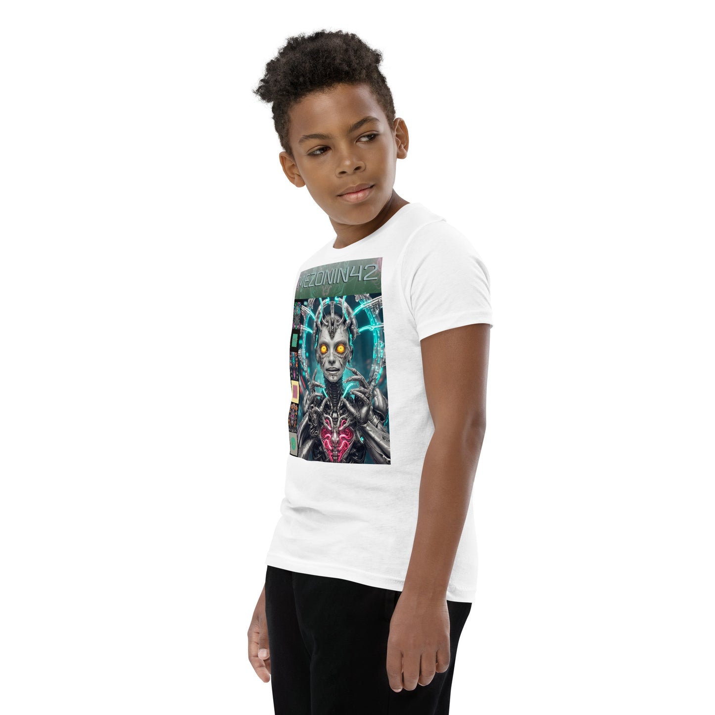 Youth Short Sleeve T-Shirt. Collection - MEZONIN 42, Design - ANDRBEL STUDIO