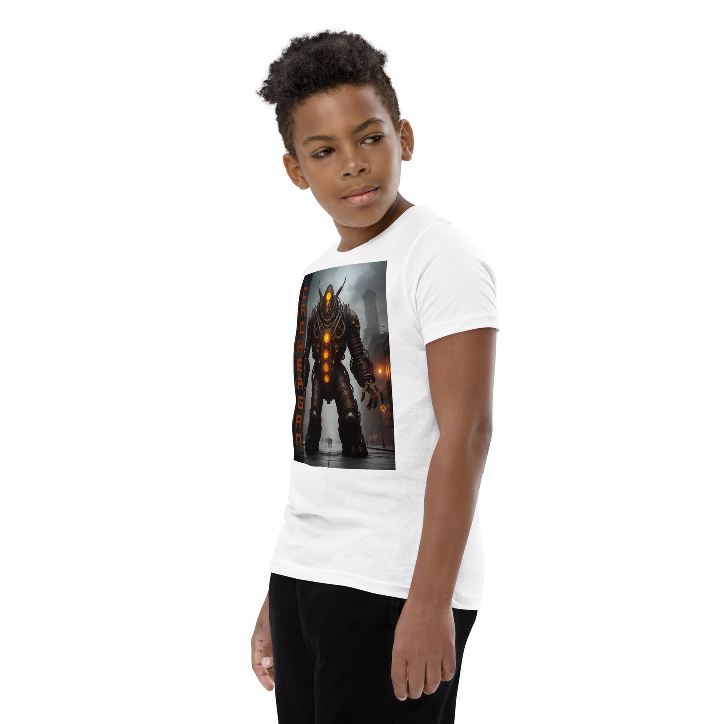 T-shirt a maniche corte per ragazzi. Collezione - Cachergan, Design - ANDRBEL STUDIO