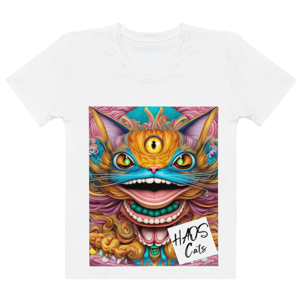 Women's T-shirt. Collection - HAOS Cats, Design - ANDRBEL STUDIO