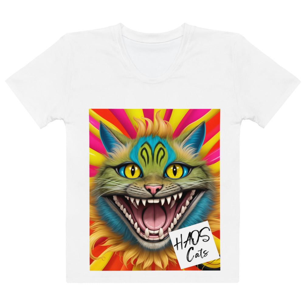 Women's T-shirt. Collection - HAOS Cats, Design - ANDRBEL STUDIO