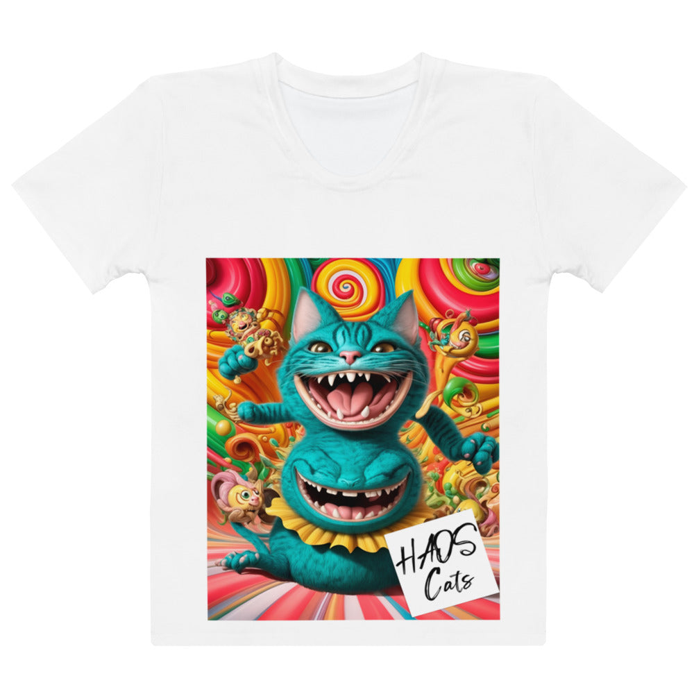 Women's T-shirt. Collection - HAOS Cats, Design - ANDRBEL STUDIO
