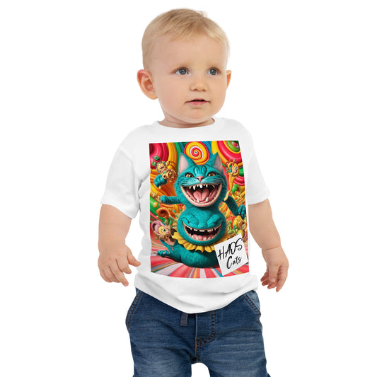 Baby Jersey Short Sleeve Tee. Collection - HAOS Cats, Design - ANDRBEL STUDIO