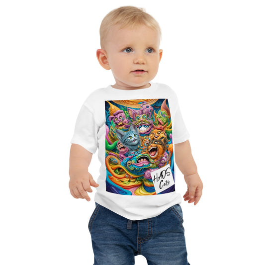 Baby Jersey Short Sleeve Tee. Collection - HAOS Cats, Design - ANDRBEL STUDIO.